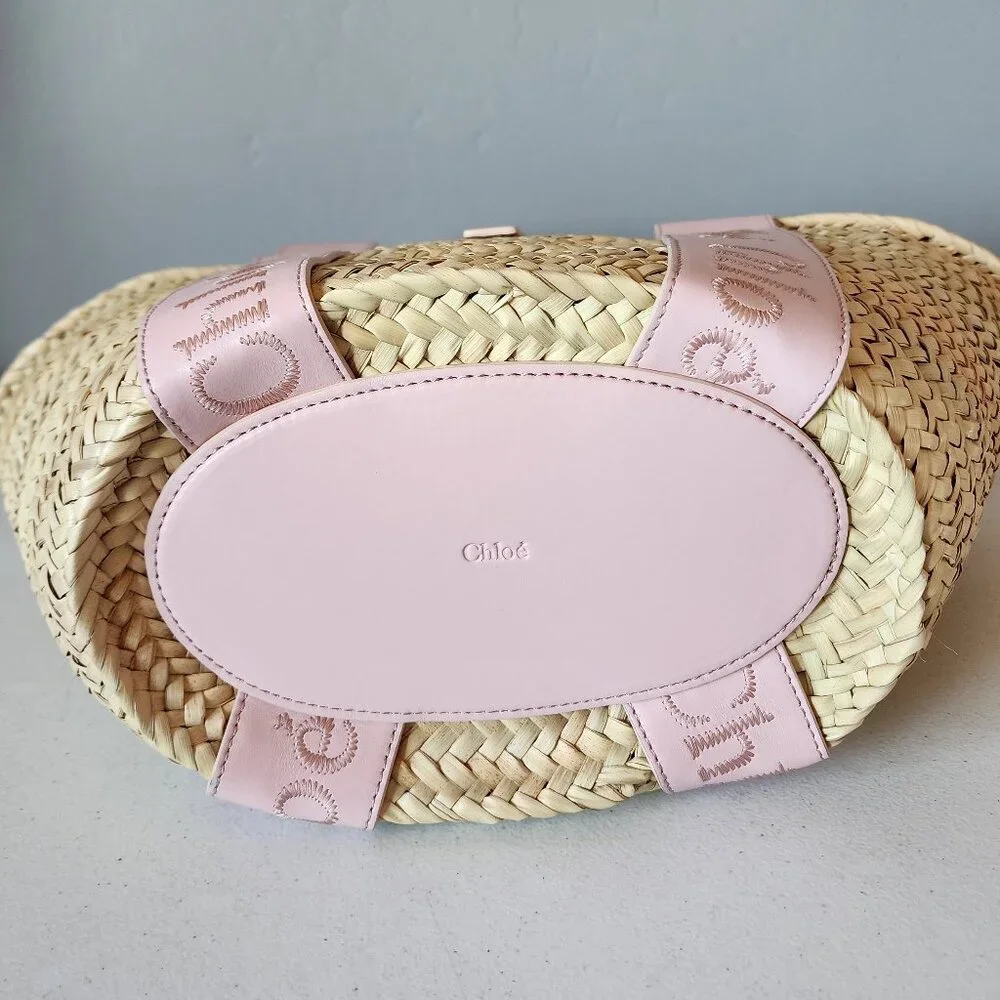 Chloe Basket Tote Bag "LIKE NEW" - Picture 7 of 16